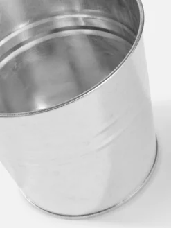 Blumentöpfe Und -Ständer|Primark Übertopf In Metallic-Optik Silber