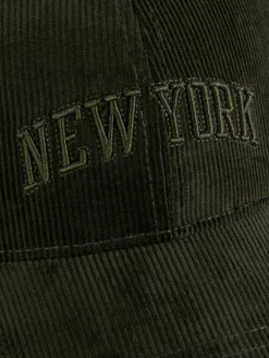 Mützen, Handschuhe Und Schals|Primark Bestickte Basecap Aus Cord Khakifarben