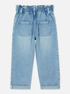 Hosen Und Leggings|Primark Bestickte Denim-Jeans Mit Herzmotiv Mittelblau