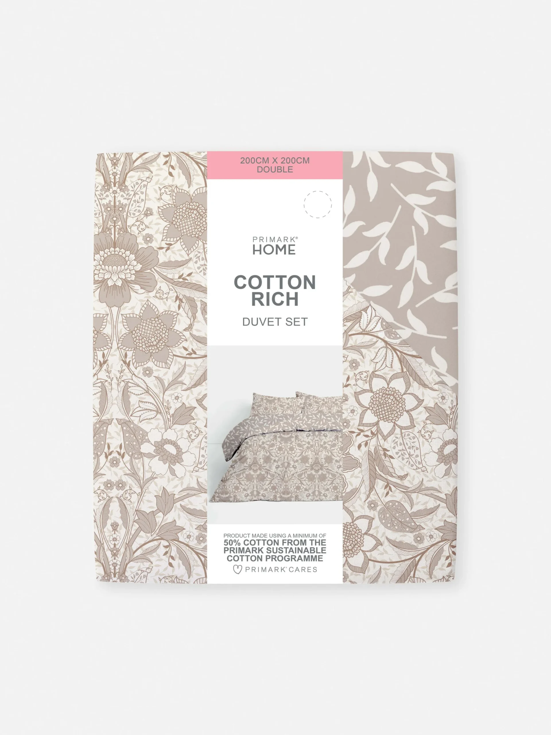 Bettwäsche Und Sets|Primark Bettwäscheset Mit Paisleymuster, Doppelbett Naturfarben