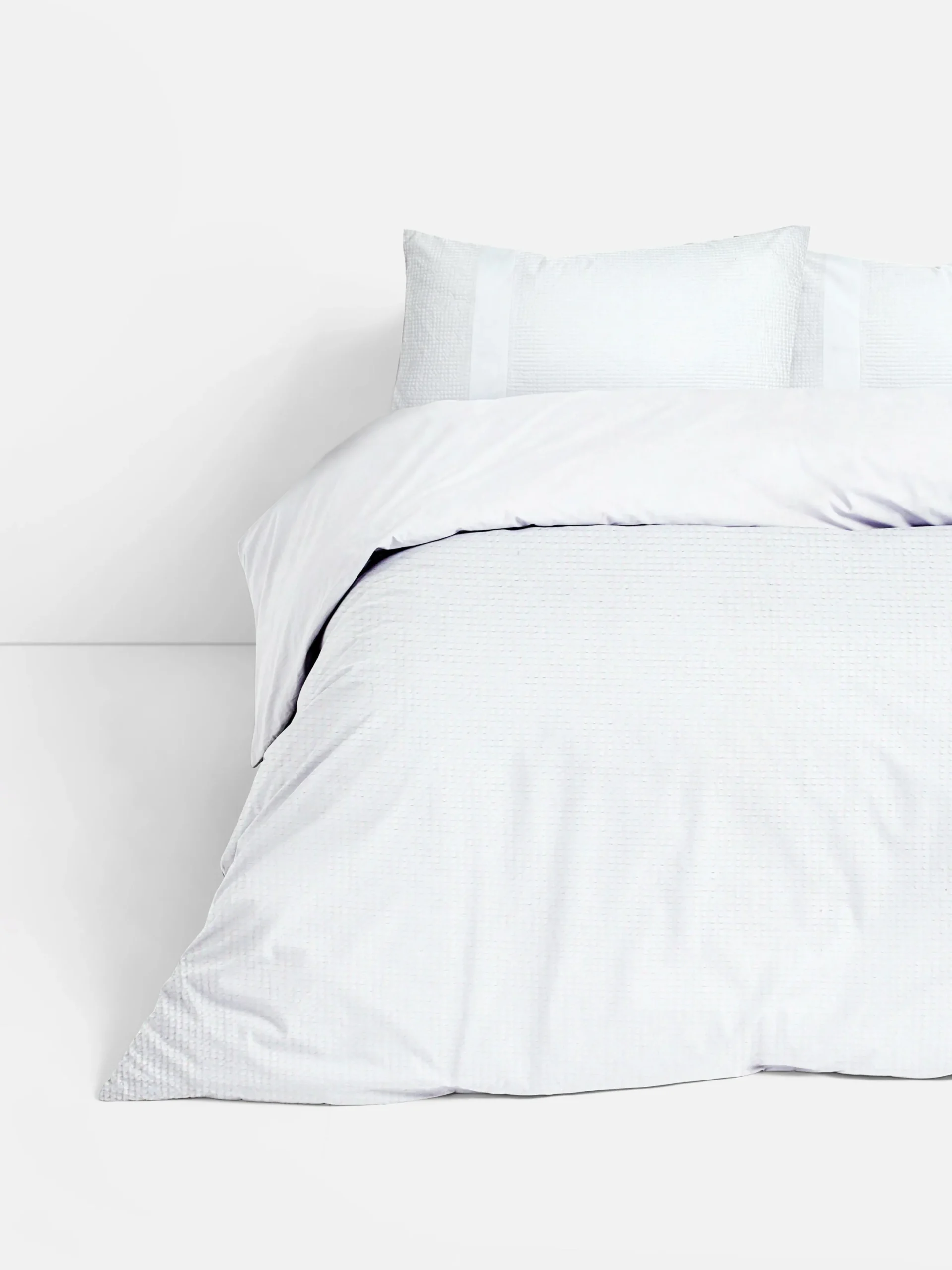 Bettwäsche Und Sets|Primark Bettwäscheset Mit Waffelstruktur, Super-Kingsize Weiß