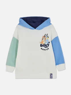 Hoodies Und Sweatshirts|Primark „Bluey“ Hoodie In Blockfarben Ecrufarben
