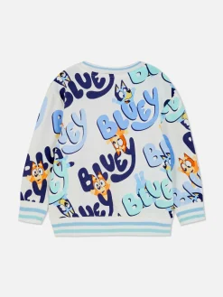 Hoodies Und Sweatshirts|Primark „Bluey“ Sweatshirt Mit Grafik Zum Kombinieren Ecrufarben