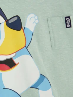 Tops Und T-Shirts|Primark „Bluey“ T-Shirt Grün