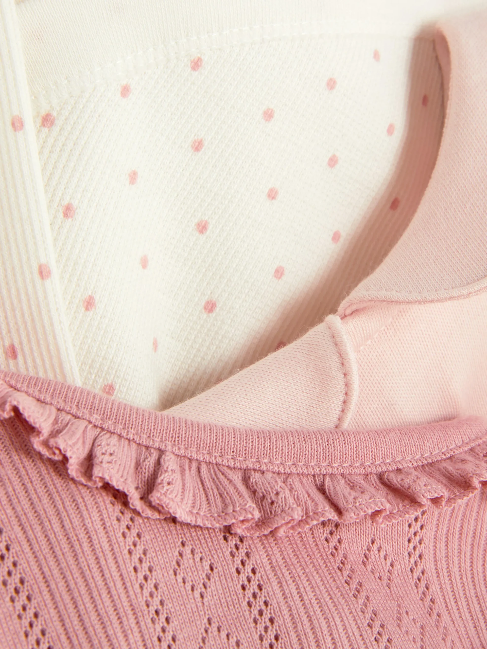 Bodys Und Westen|Primark Bodys In Verschiedenen Designs, 3er-Pack Rosa
