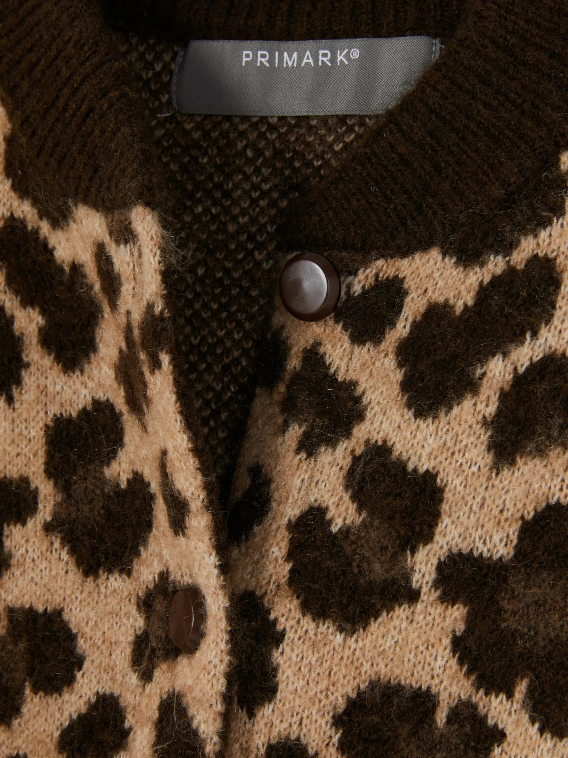 Pullover Und Cardigans|Primark Bomber-Cardigan Mit Leopardenmuster Multi