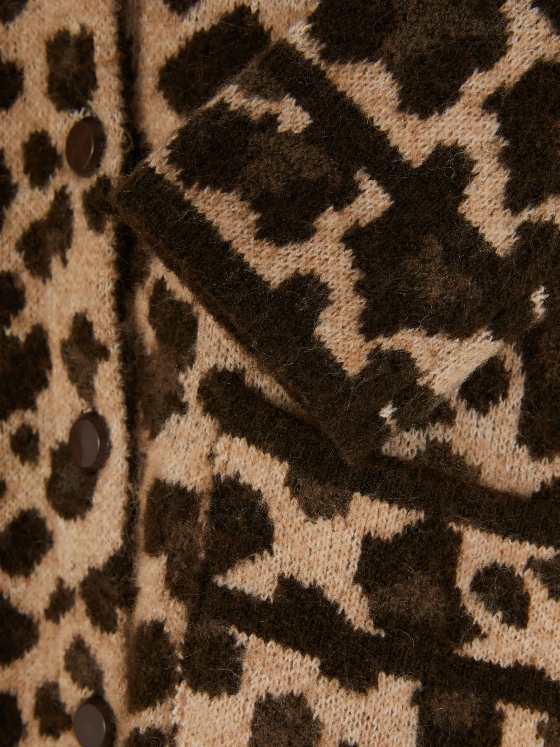 Pullover Und Cardigans|Primark Bomber-Cardigan Mit Leopardenmuster Multi