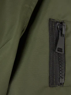 Jacken Und Mäntel|Primark Bomberjacke Mit Reißverschluss Khakifarben
