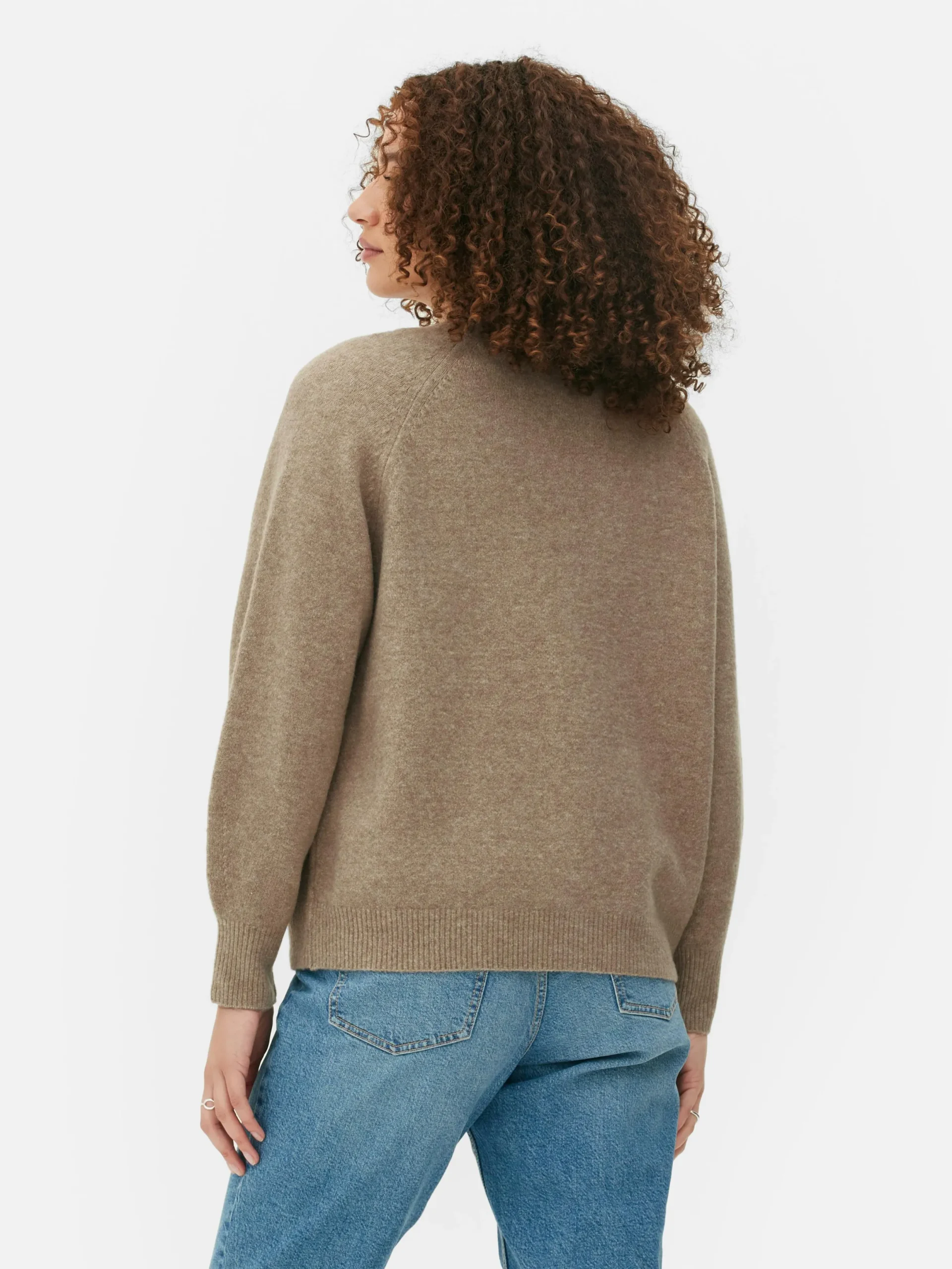 Pullover Und Cardigans|Primark Boyfriend-Strickcardigan Mit V-Ausschnitt Taupefarben