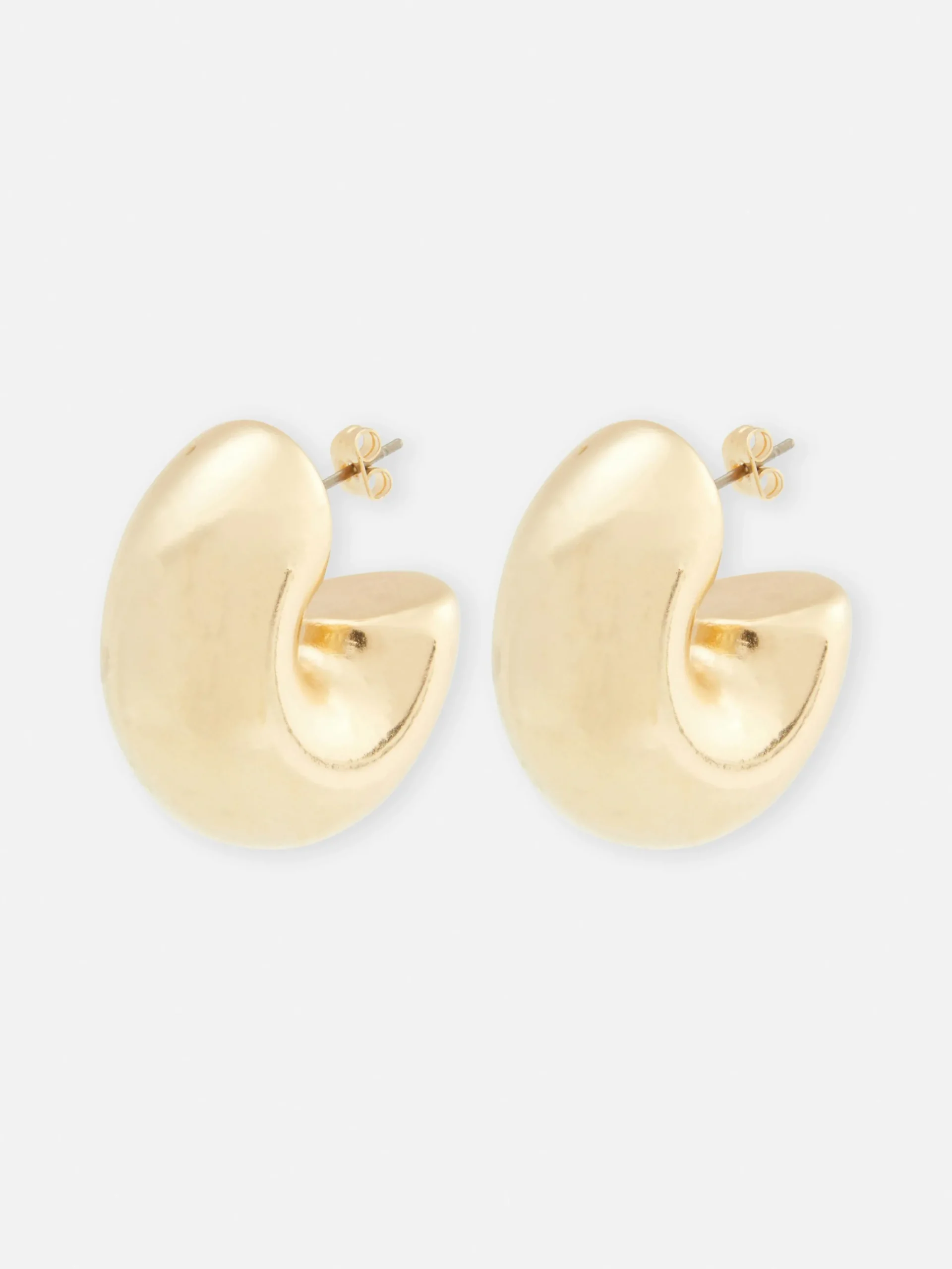 Schmuck|Primark Breite Creolen Gelb