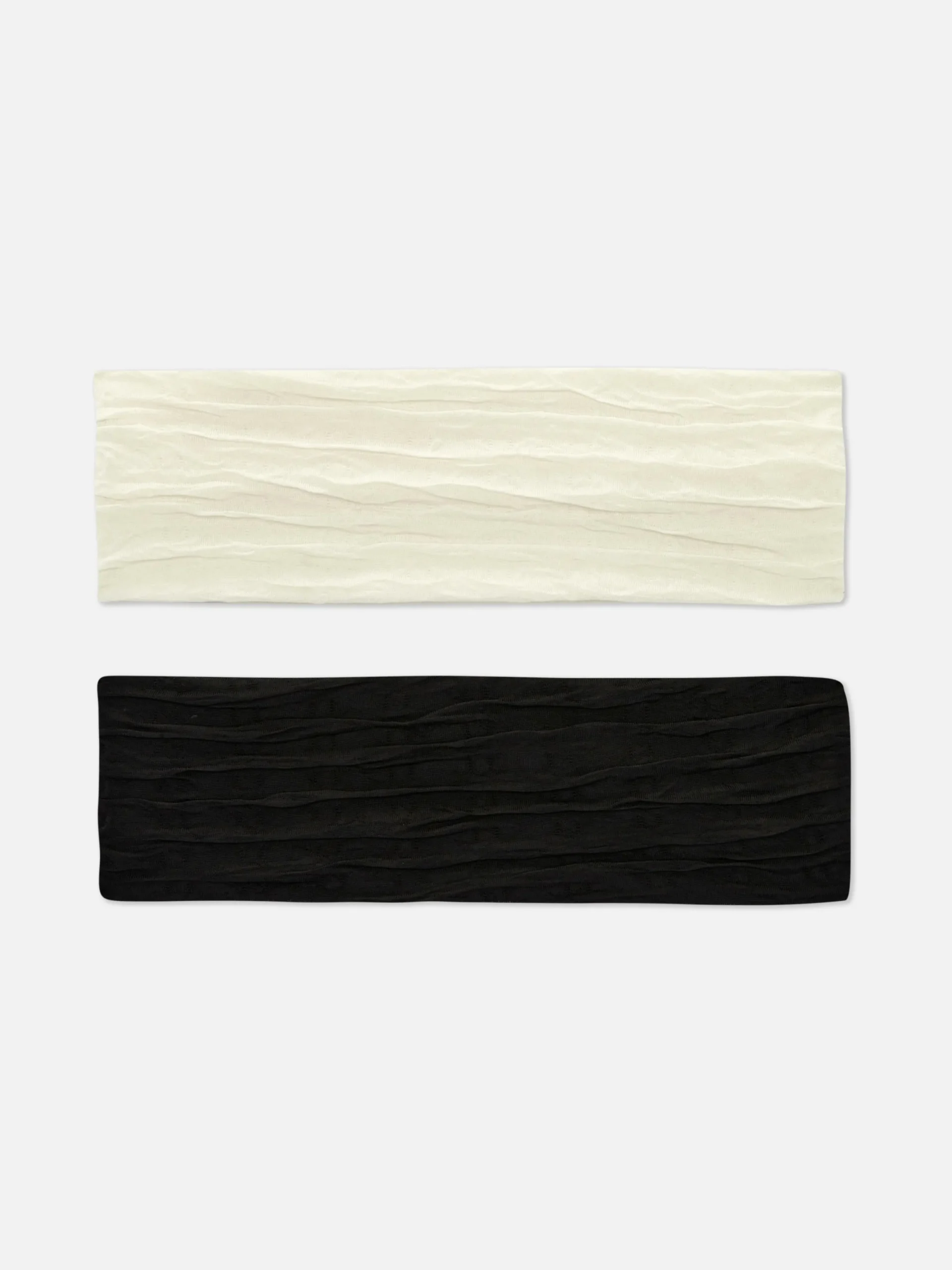Haarschmuck|Primark Breites Haarband, 2er-Pack Schwarz
