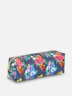 Federmäppchen|Primark „Bridgerton“ Federmäppchen Mit Blumenmuster Violett