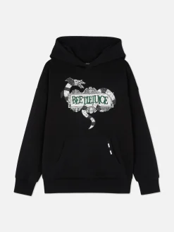 Beetlejuice|Halloween Alle|Primark Buntes „Beetlejuice“ Hoodie Mit Grafik Schwarz