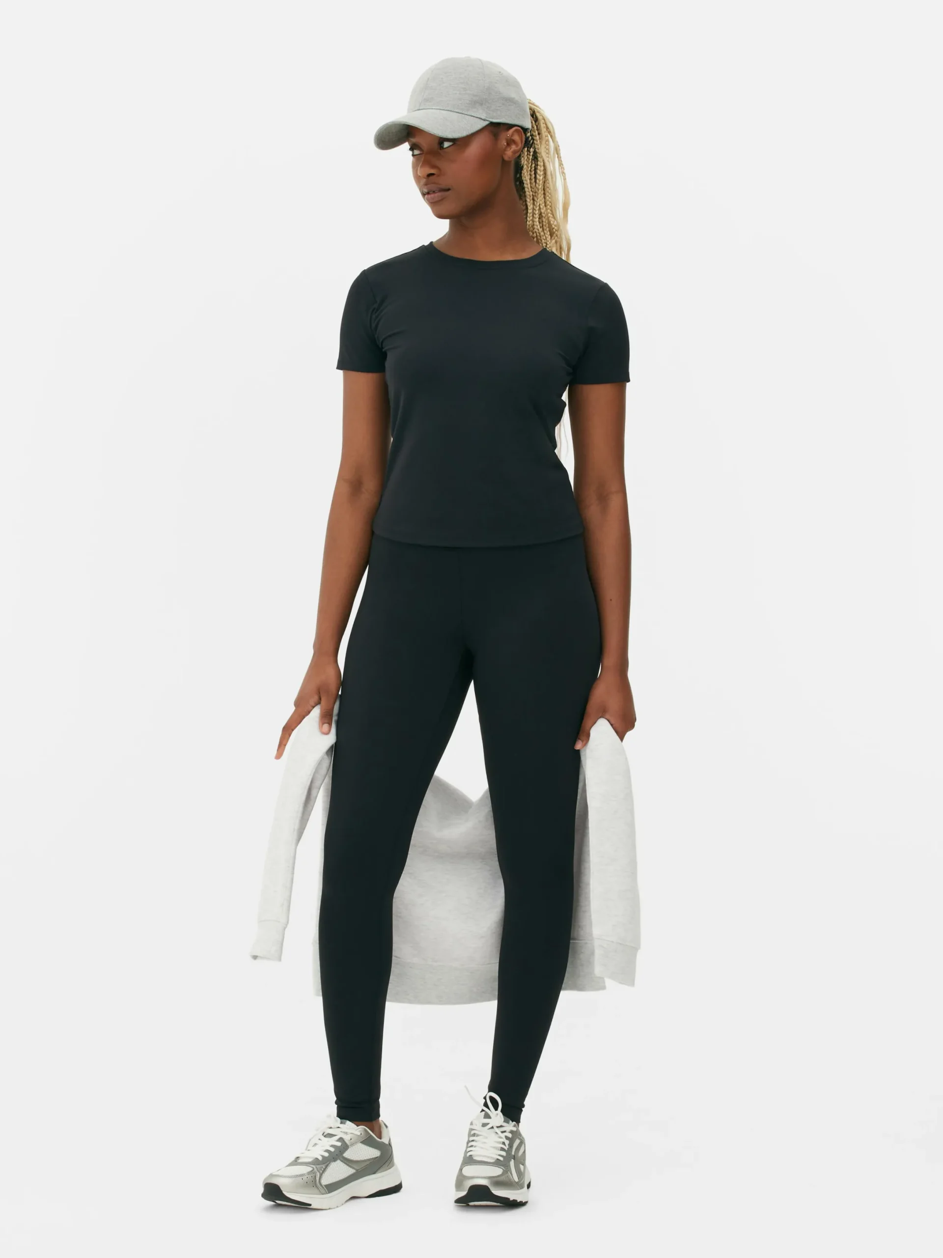 Fitnesskleidung Und Activewear|Primark Butterweiche Gym-Leggings Schwarz