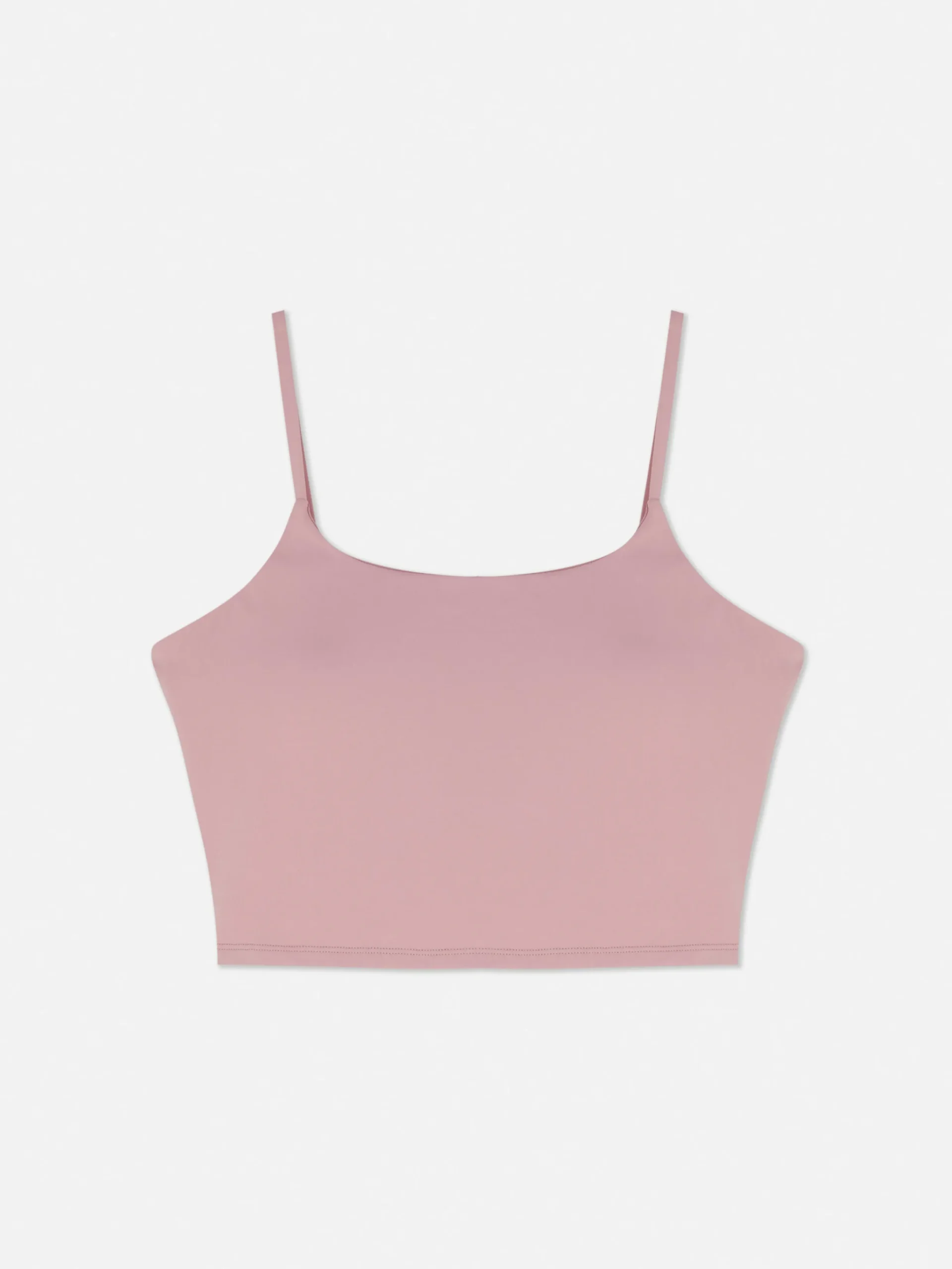 Fitnesskleidung Und Activewear|Primark Butterweiches, Kurzes Gym-Trägertop Rosa