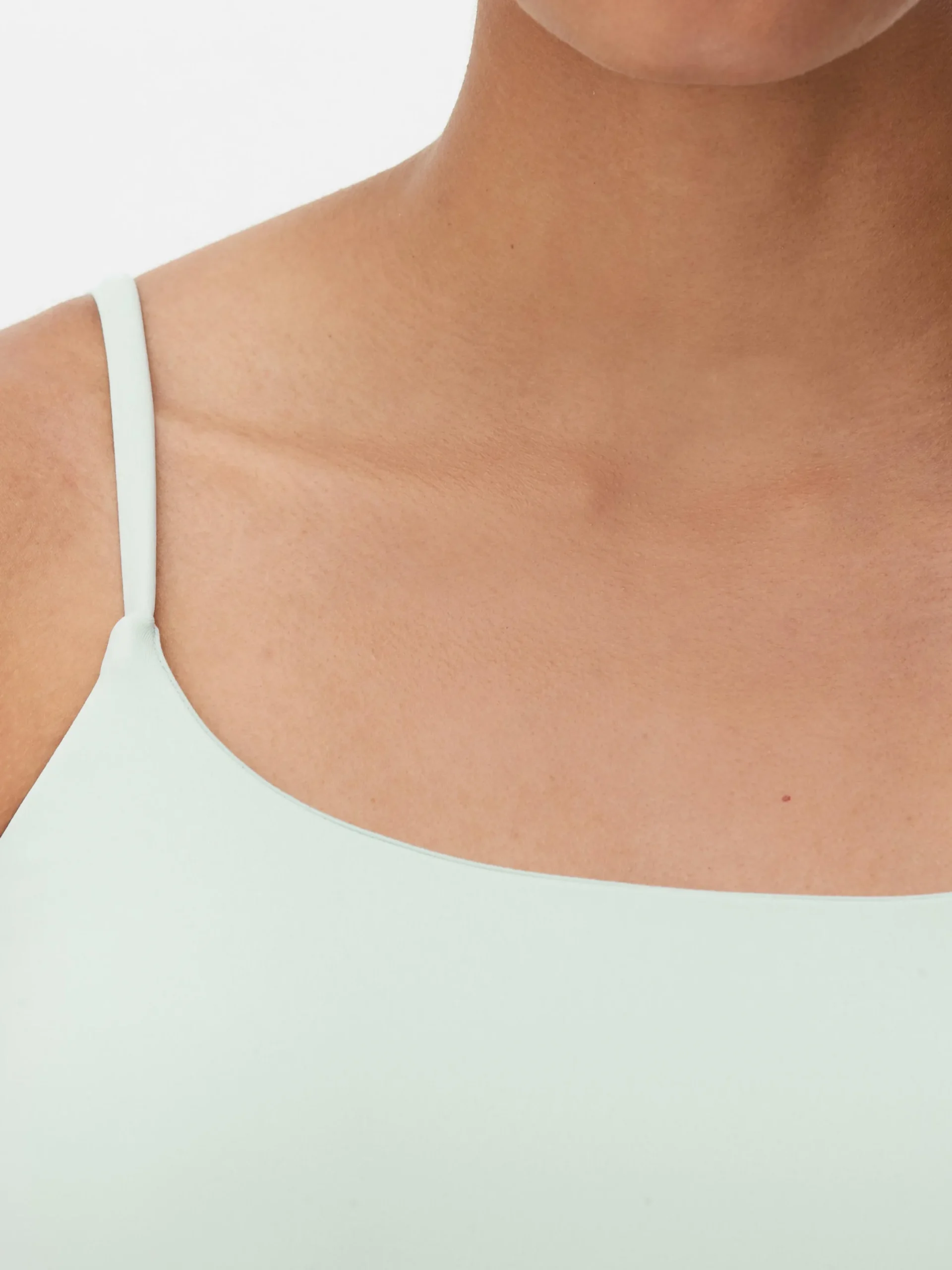 Fitnesskleidung Und Activewear|Primark Butterweiches, Kurzes Gym-Trägertop Hellgrün