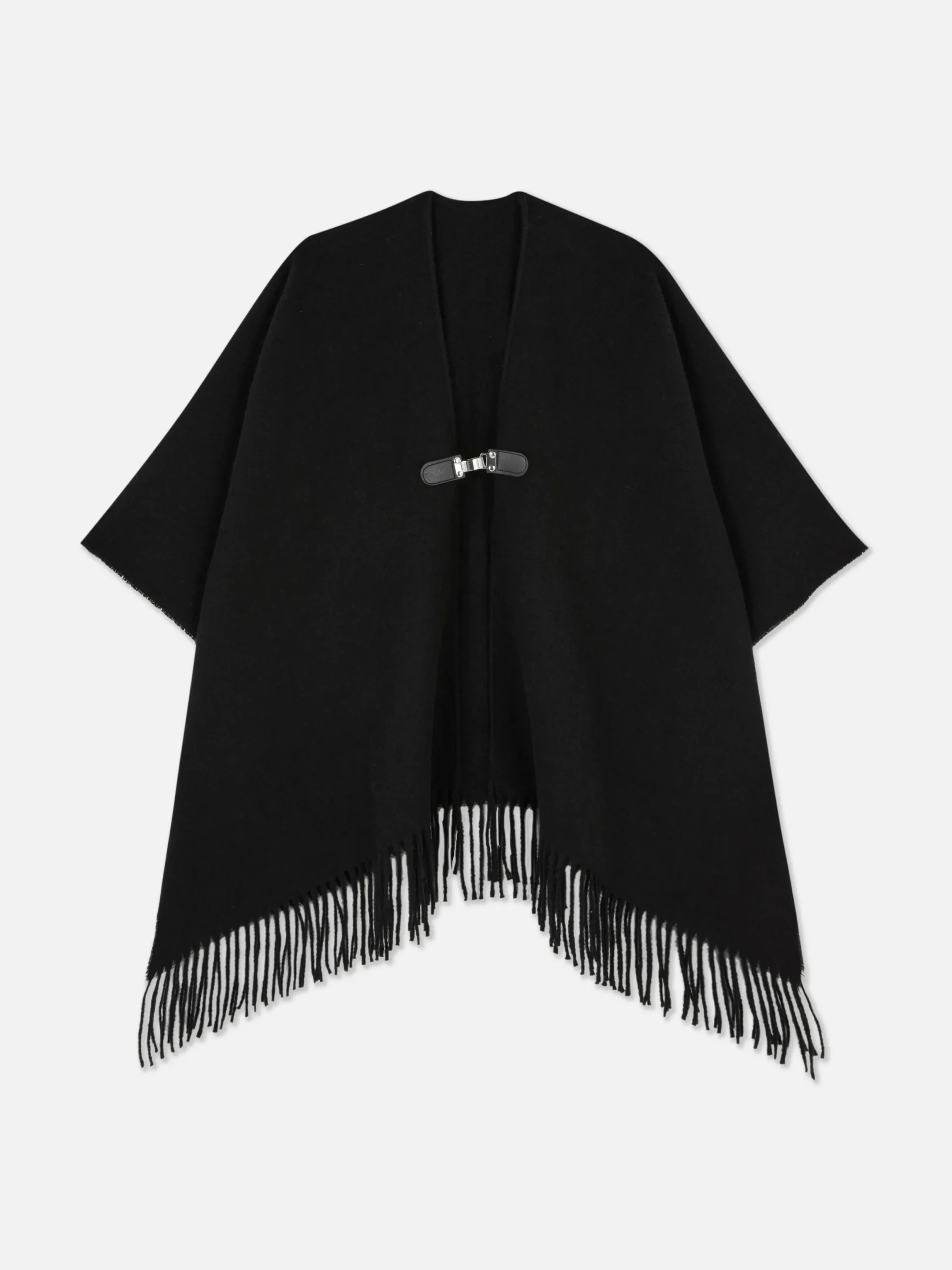 Mützen, Handschuhe Und Schals|Primark Cape-Schal Mit Hakenverschluss Schwarz