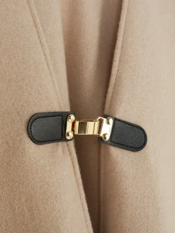 Mützen, Handschuhe Und Schals|Primark Cape-Schal Mit Hakenverschluss Beige