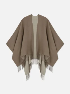 Mützen, Handschuhe Und Schals|Primark Cape-Schal Mit Quasten Hellbeige
