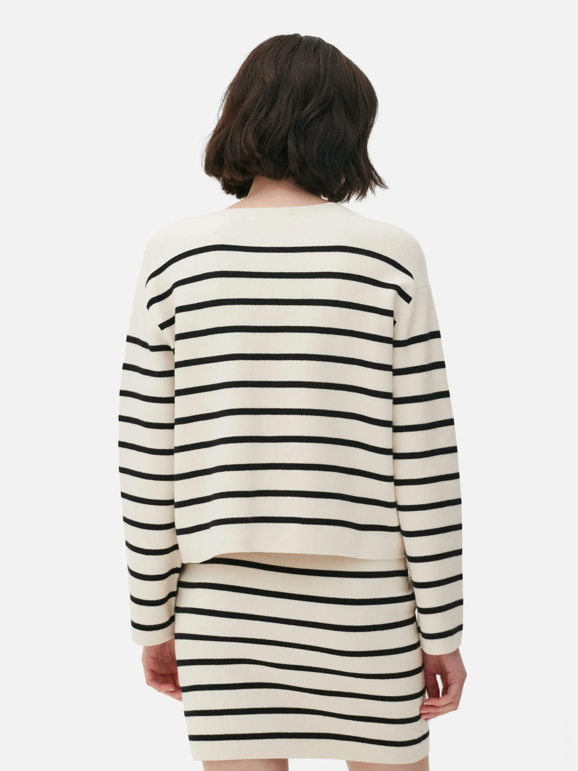 Pullover Und Cardigans|Primark Cardigan Mit Streifen Und Knopfleiste Multi