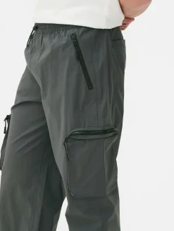 Hosen|Primark Cargohose Aus Funktionsgewebe Grau