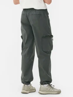 Hosen|Primark Cargohose Aus Funktionsgewebe Grau