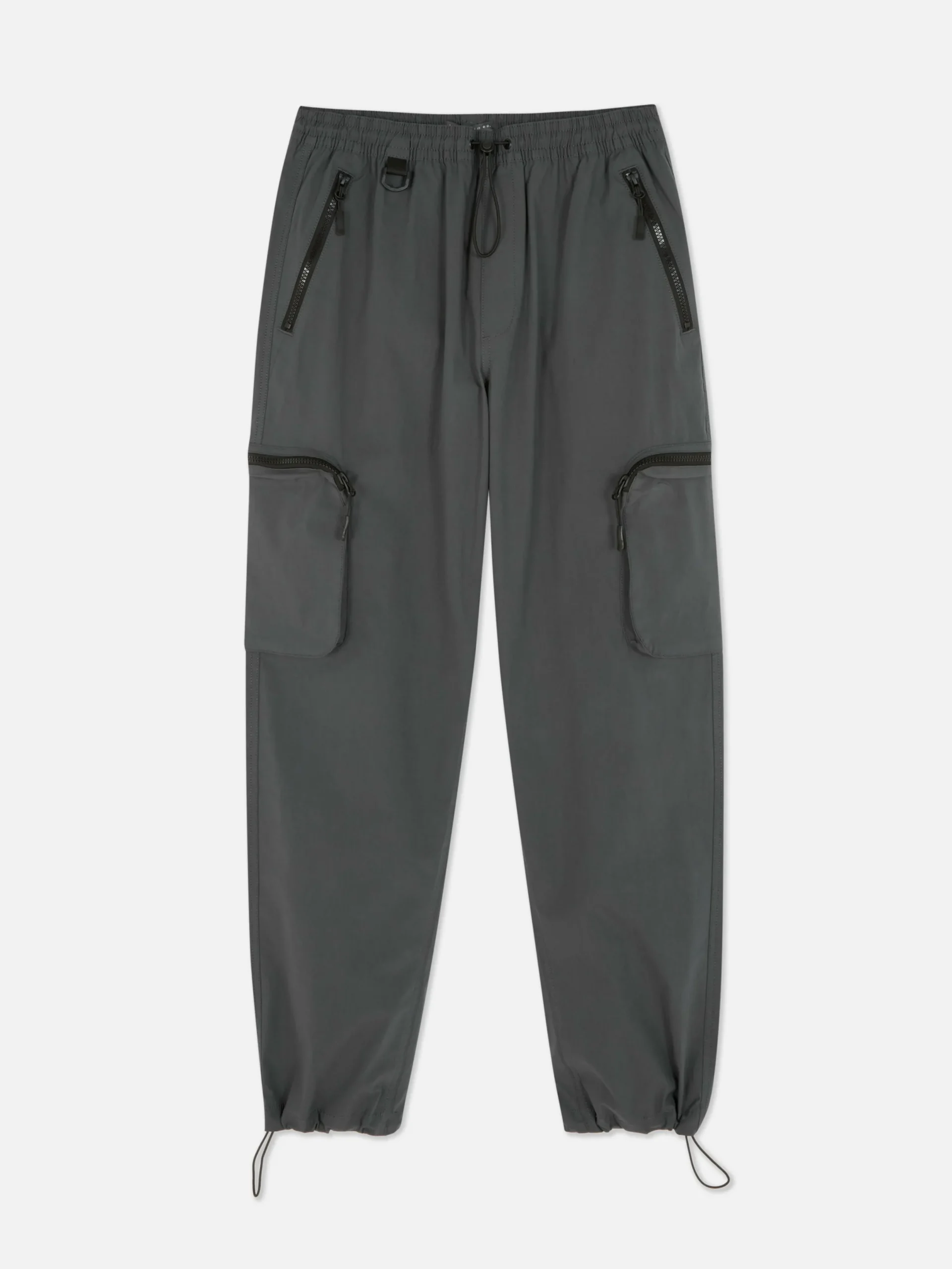 Hosen|Primark Cargohose Aus Funktionsgewebe Grau