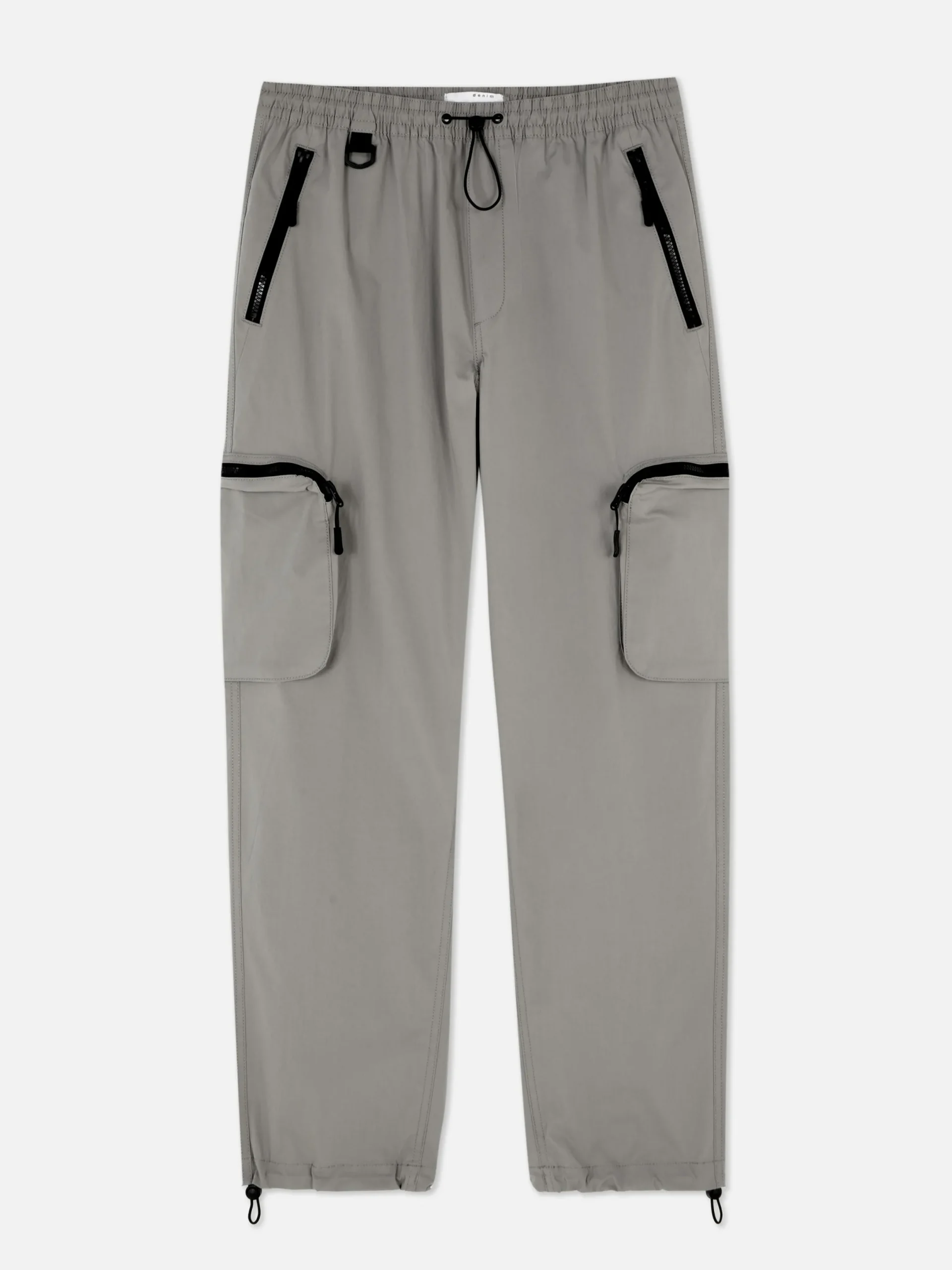 Hosen|Primark Cargohose Aus Funktionsgewebe Schiefergrau