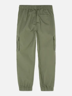 Hosen|Primark Cargohose Mit Bündchen Grün