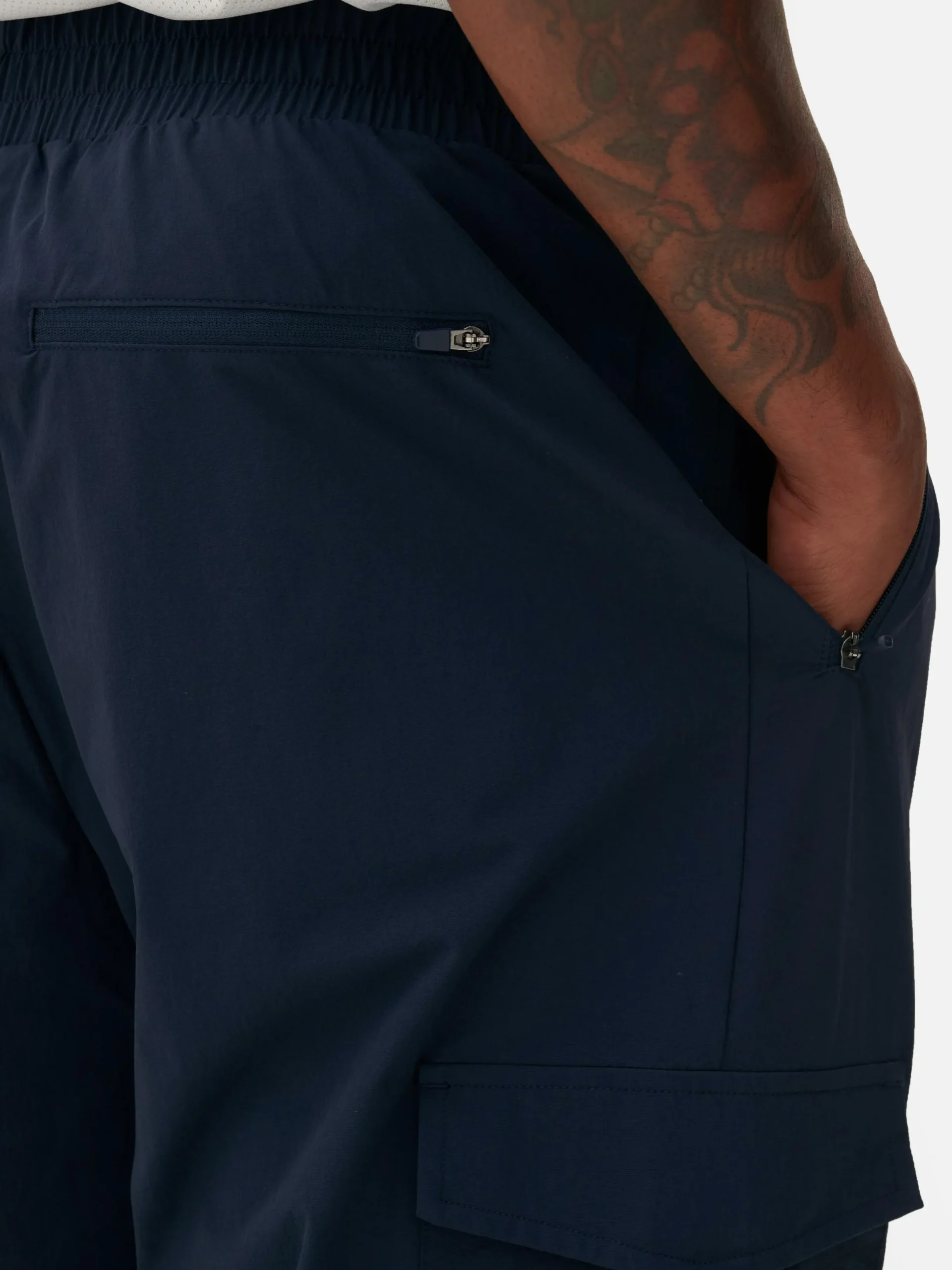 Hosen|Sportbekleidung|Primark Cargohose Mit Bündchen Marineblau