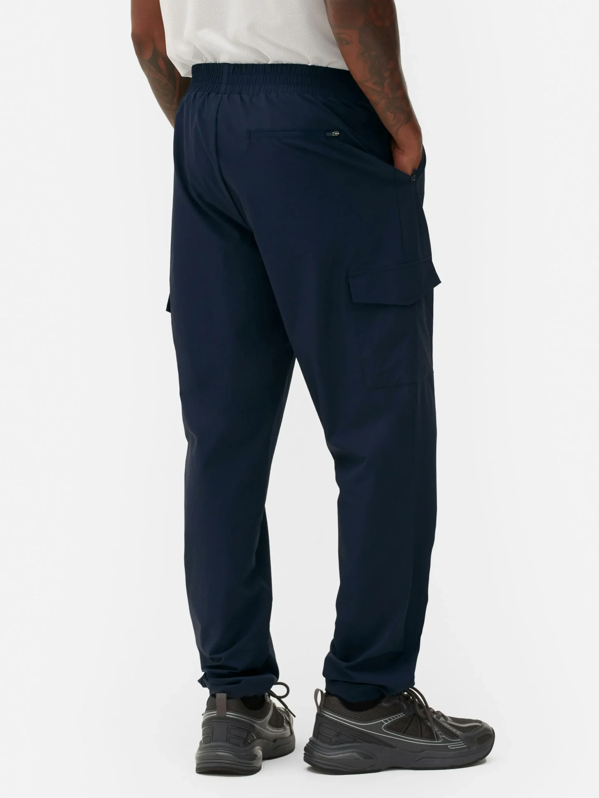 Hosen|Sportbekleidung|Primark Cargohose Mit Bündchen Marineblau
