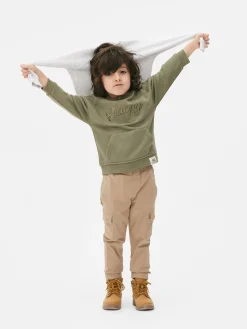 Hosen|Primark Cargohose Mit Kordelzug Braun