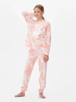 Schlafanzüge Und Nachtwäsche|Primark „Chasing Dreams“ Schlafanzug In Batikoptik Multi