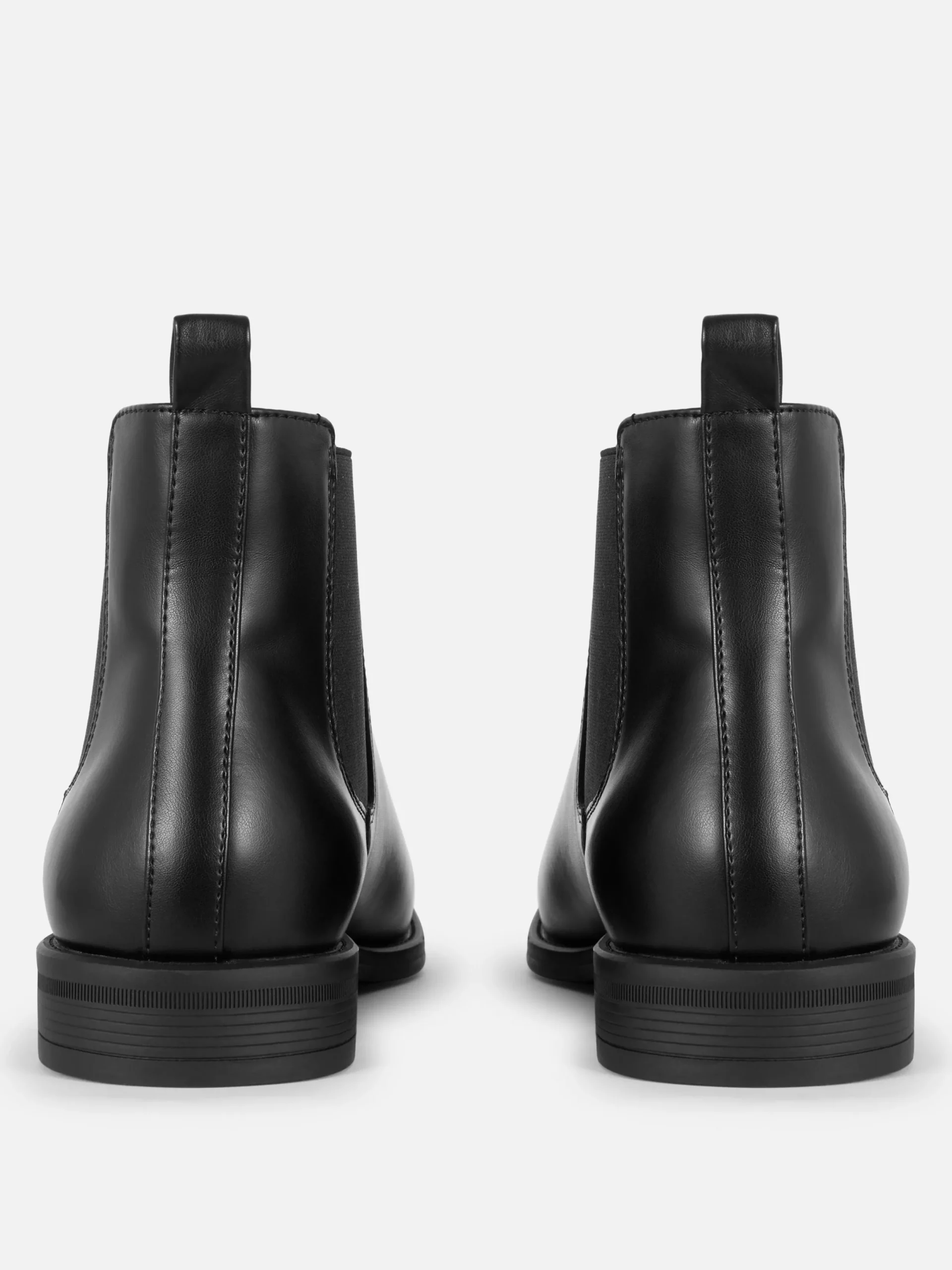 Stiefel|Primark Chelsea Boots Aus Kunstleder Schwarz