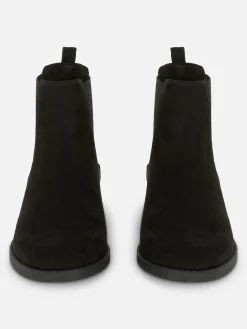 Stiefel|Primark Chelsea-Boots In Wildleder-Optik Schwarz