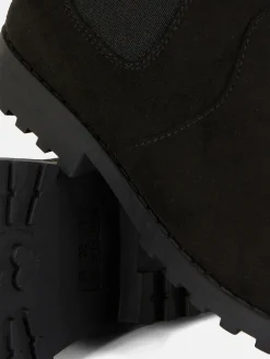 Stiefel Und Gummistiefel|Primark Chelsea-Stiefeletten Mit Reißverschluss Schwarz
