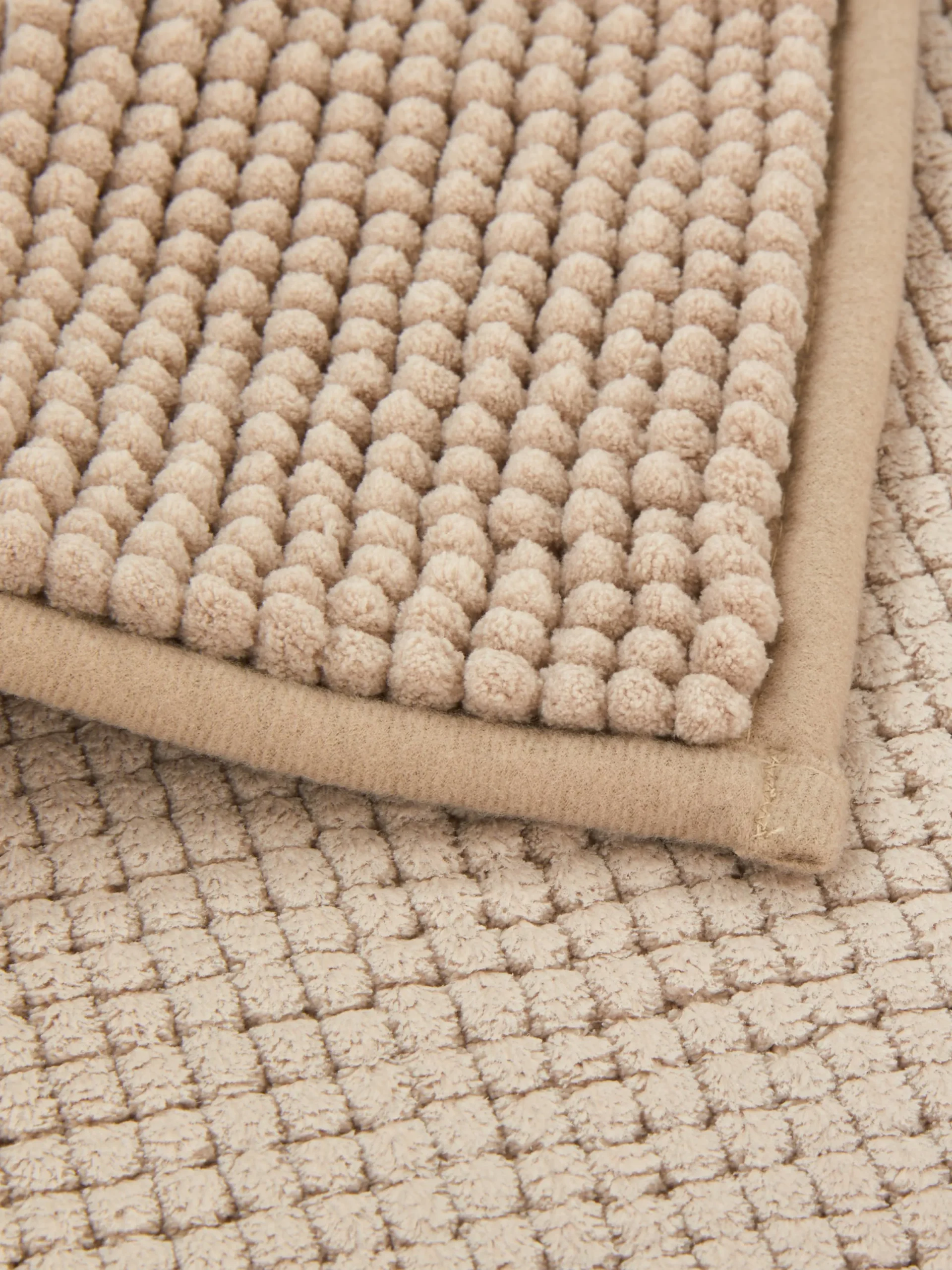 Badematten|Primark Chenille-Badematte Taupefarben