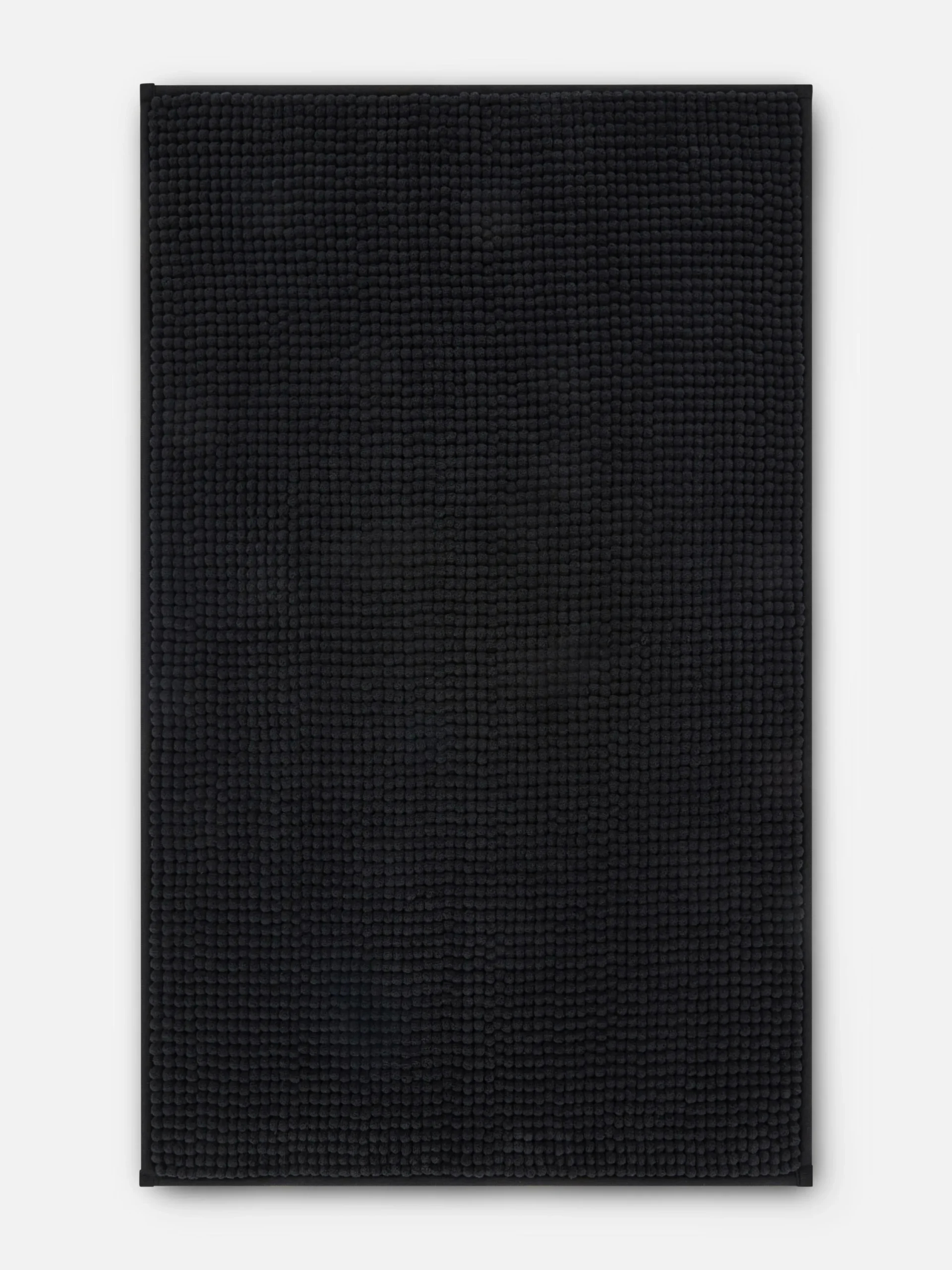Badematten|Primark Chenille-Badematte Schwarz