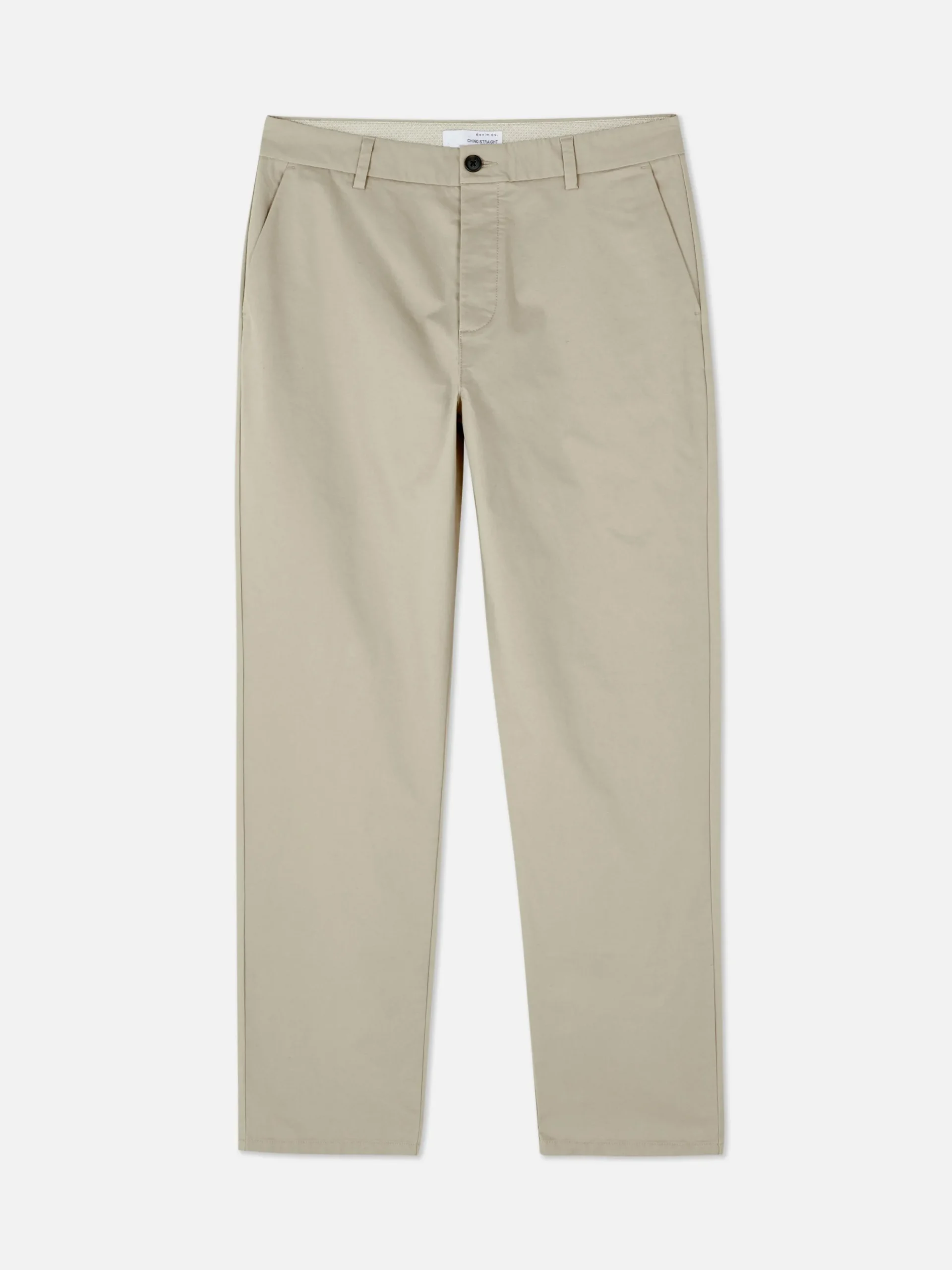 Hosen|Primark Chinohose In Gerader Passform Steinfarben