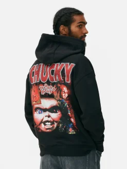 Halloween Alle|Grafik-T-Shirts Und -Sweatshirts|Primark „Chucky“ Hoodie Mit Grafik Schwarz