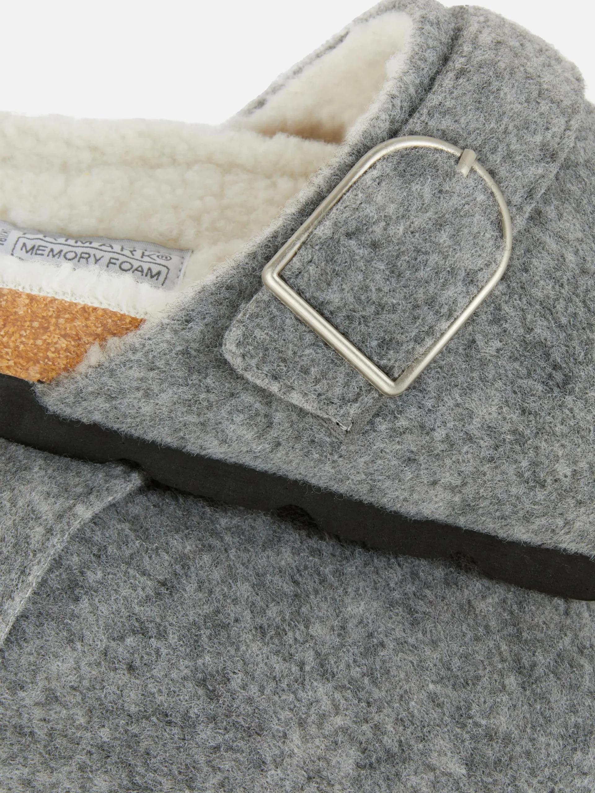 Hausschuhe|Hausschuhe|Primark Clog-Mules Aus Filz Grau