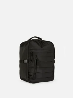 Taschen Und Portemonnaies|Primark „Compact Travel“ Rucksack Schwarz