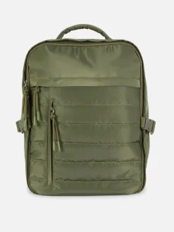 Taschen Und Portemonnaies|Primark „Compact Travel“ Rucksack Khakifarben