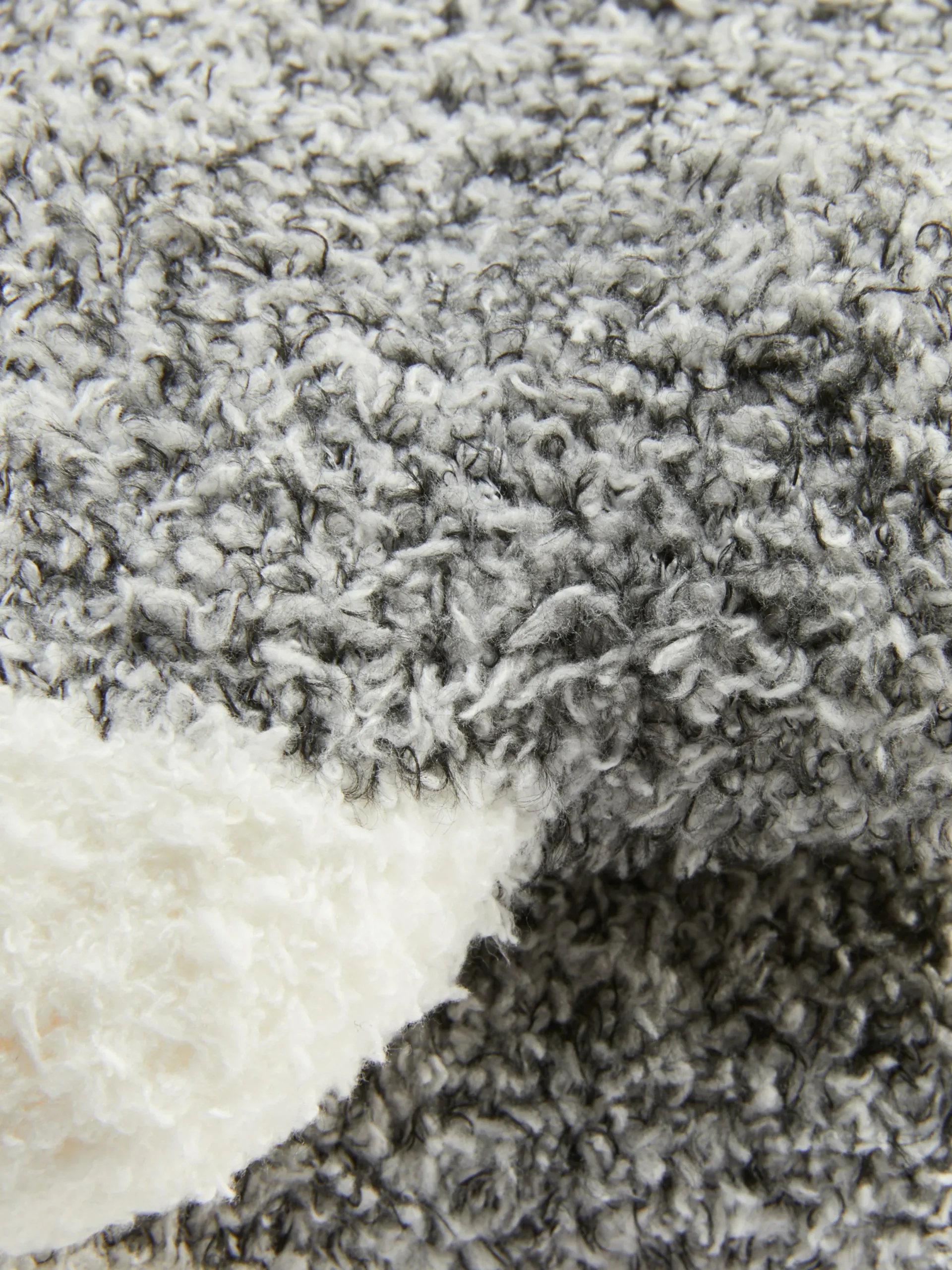 Socken|Primark Crew-Socken Aus Bouclé, 2er-Pack Grau