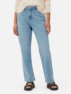 Denim|Jeans|Primark Denim Jeans Mit Geradem Bein Mittelblau