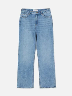 Denim|Jeans|Primark Denim Jeans Mit Geradem Bein Mittelblau