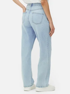 Denim|Jeans|Primark Denim Jeans Mit Geradem Bein Hellblau