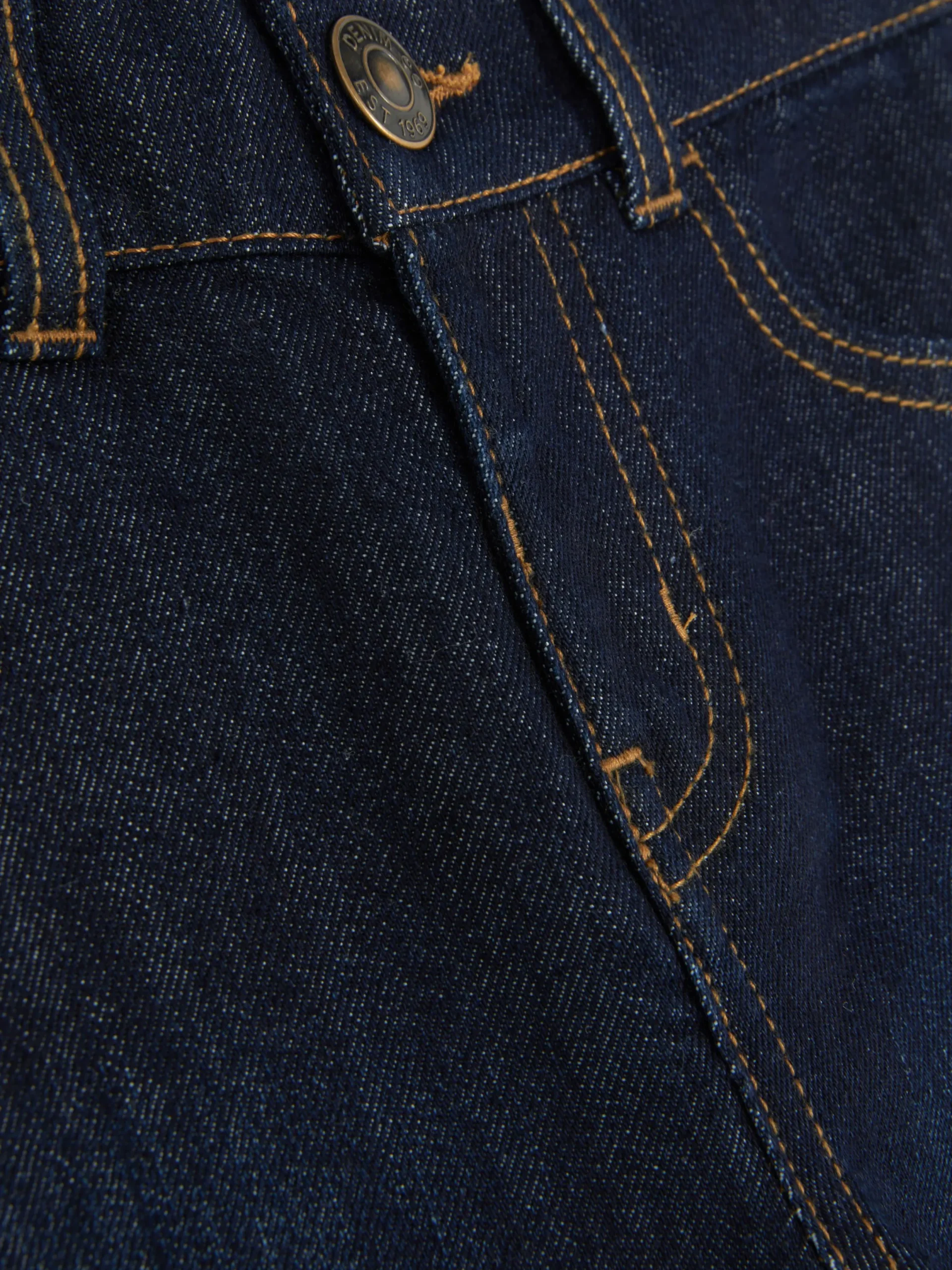 Jeans|Primark Denim Jeans Mit Geradem Bein Dunkelblau