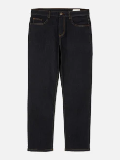 Jeans|Primark Denim-Jeans In Gerader Passform Dunkelblau