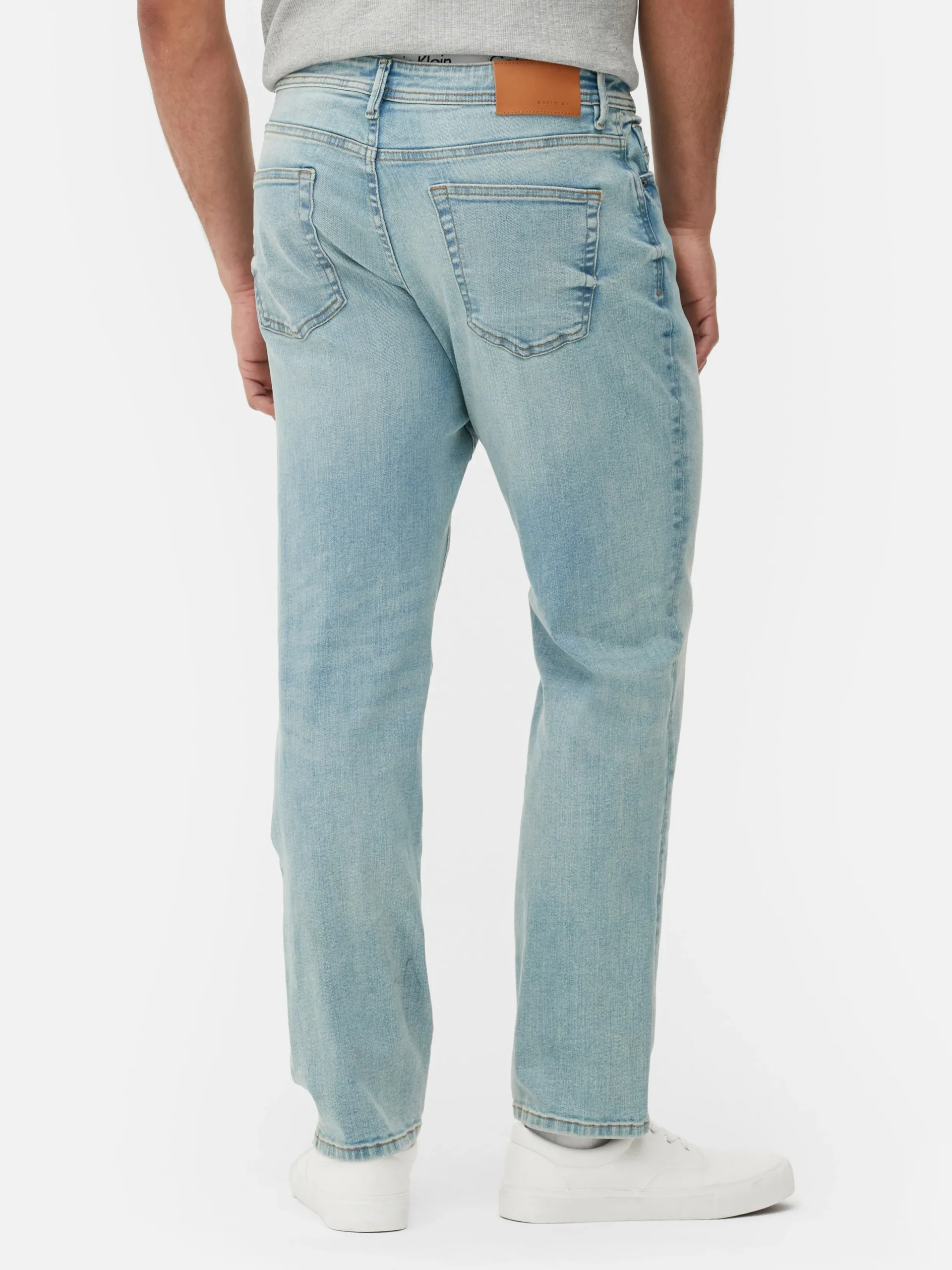 Jeans|Primark Denim-Jeans Mit Geradem Bein Hellblau